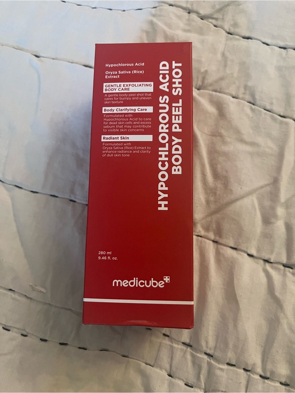 Medicube Hypochlorous Acid Body Peel Shot - Red